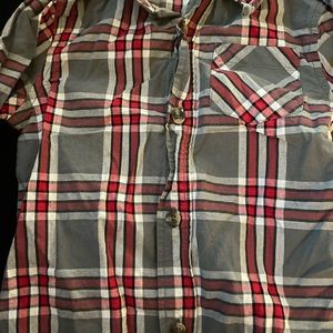 Seven long sleeve toddler shirts